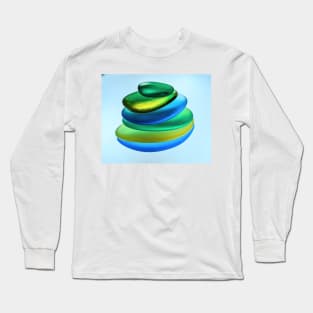 Glass Stone Beach Long Sleeve T-Shirt